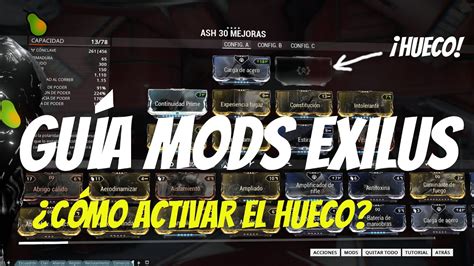 primary exilus mods|What is the best Exilus mods for the frames: Limbo Baruuk  .